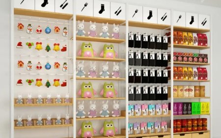 Gift Shop Interior Shelves | Bari Engineering