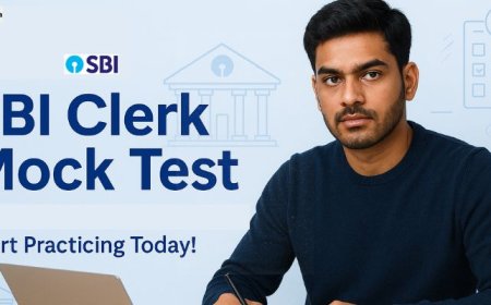 Why SBI Clerk Mock Tests Are the Key to Scoring 80+ in Prelims