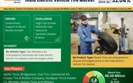 India Electric Vehicle Tire Market 2025 – Geographical Analysis, Latest Technology, Investment Opportunities, Future Trends and Outlook 2030