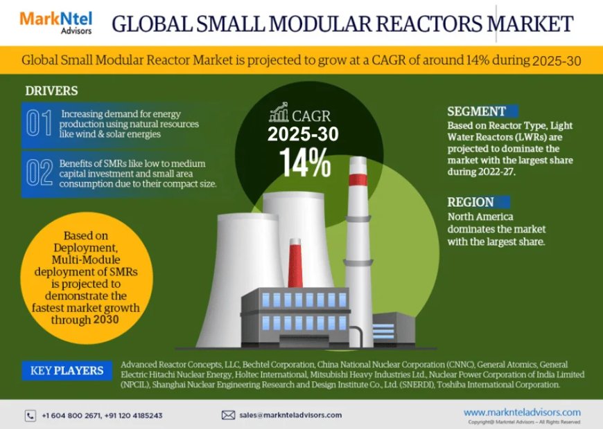 Global Small Modular Reactors Market 2025 – Geographical Analysis, Latest Technology, Investment Opportunities, Future Trends and Outlook 2030